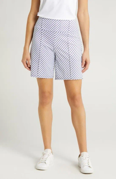 Kinona Stripe Golf Shorts In Market Stripe