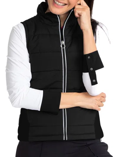 Kinona Women's Take The Chill Off Puffer Vest In Black