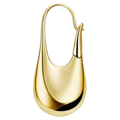 Pre-owned Kinraden Doric Earring In 18k Gold (single) In Multi