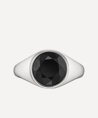 Kinraden Sterling Silver Kindred Signet Ring In Multi