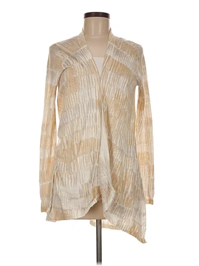 Pre-owned Kinross Cardigan Sweater In Tan