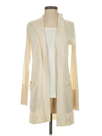 Pre-owned Kinross Cardigan Sweater In White