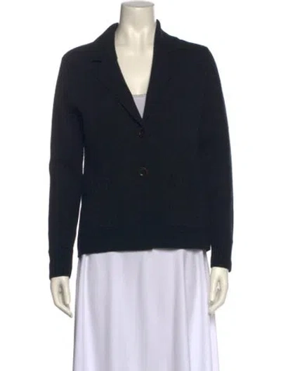 Pre-owned Kinross Cashmere Cashmere V-neck Sweater In Black