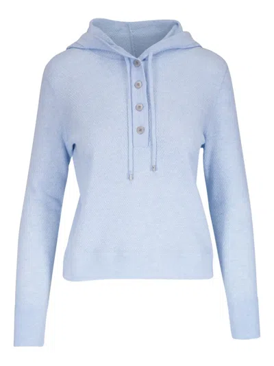 Kinross Cashmere Fine-knit Hoodie