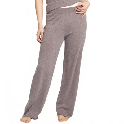 Kinross Cashmere Lounge Pant In Seal In Gray