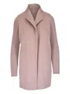 Kinross Cashmere Panelled Coat