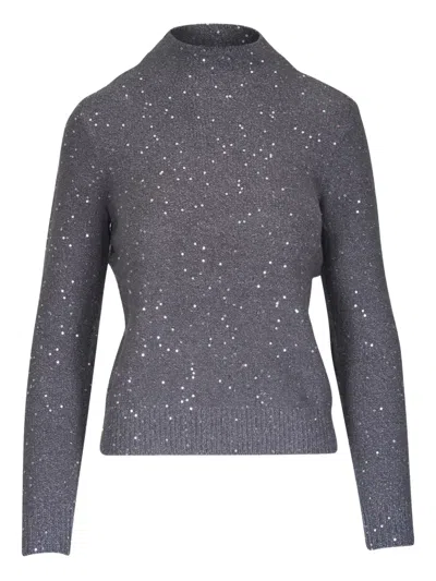 Kinross Cashmere Sequin-embellished Jumper