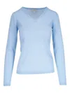 Kinross Cashmere V-neck Jumper