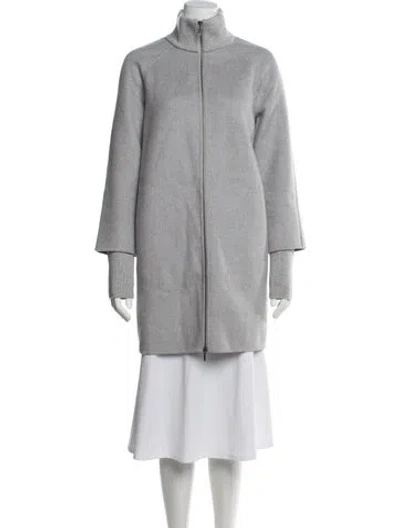 Pre-owned Kinross Cashmere Wool Coat In Grey