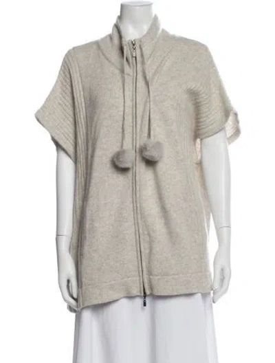 Pre-owned Kinross Cashmere Wool Sweatpants In Neutral