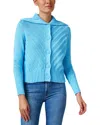 KINROSS DIAGONAL KNIT CARDIGAN