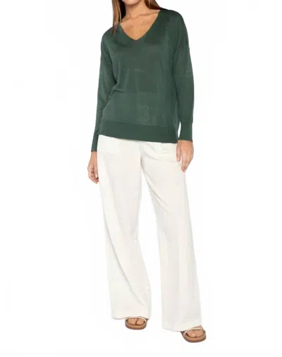 Kinross Easy Vee In Laurel In Green