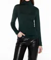 Kinross Long Sleeve Funnel Neck In Cypress In Multi