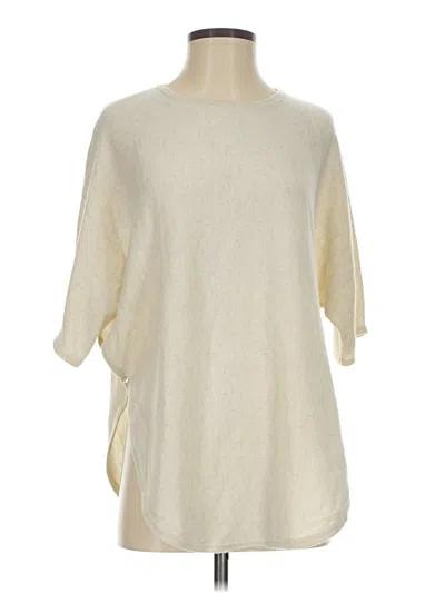 Pre-owned Kinross Poncho In White