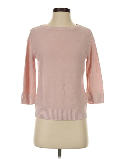 Pre-owned Kinross Pullover Sweater In Pink