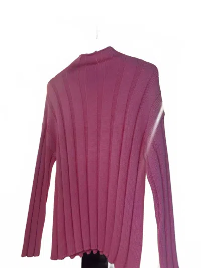 Kinross Women's Cute Rib Funnel Top In Shrimp In Orange