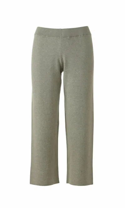 Kinross Women's Doubleknit Crop Pants In Sage In Green