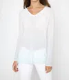 Kinross Women's Ombre Top In White In White