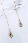 Kinsey Designs Women's Long Mask/eye Glass Chain In Gold In Gold