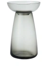 Kinto Aqua Culture Vase In Gray