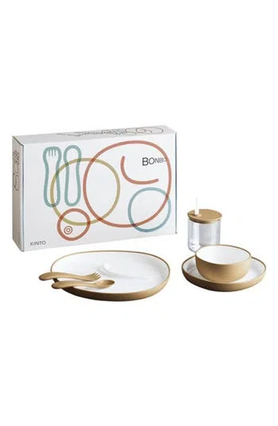 Kinto Kids' Bonbo 6-piece Dinnerware Set In Multi