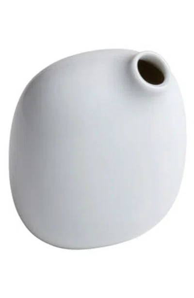 Kinto Sacco 02 Porcelain Vase In Blue