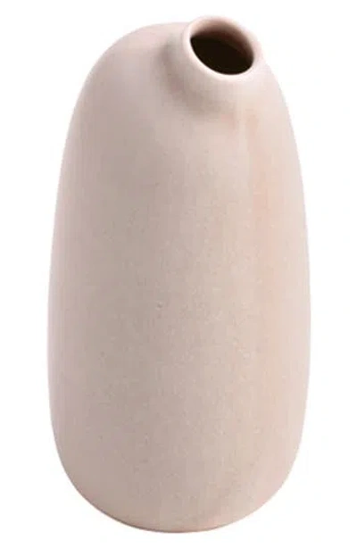 Kinto Sacco 03 Porcelain Vase In Pink