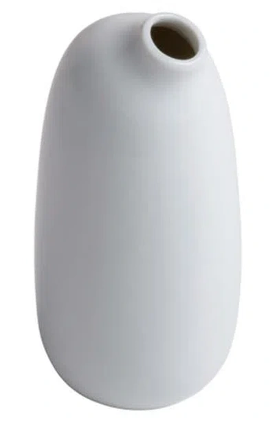 Kinto Sacco 03 Porcelain Vase In White