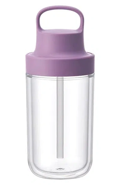 Kinto To Go Water Bottle In Purple