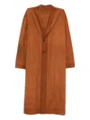 Kinyan Lam Cotton Collarless Coat