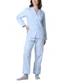 Kip. Kip Premium Cotton Pajama Set In Blue