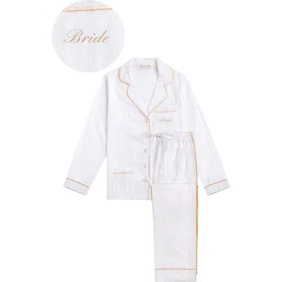 Kip. Kip Bride Cotton Long Pajama Set