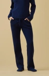 Kip. Kip Merino Cashmere Lounge Pants In Blue