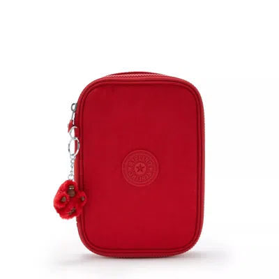 Kipling 100 Pens Case In Red