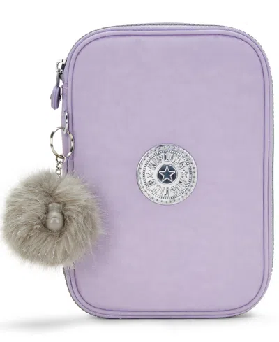 Kipling 100 Pens Pen Case In Purple