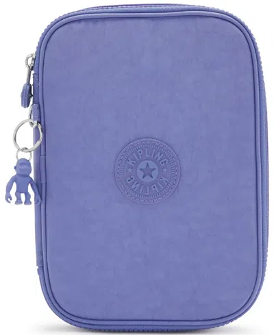 Kipling 100 Pens Pen Case In Silver Glow Met