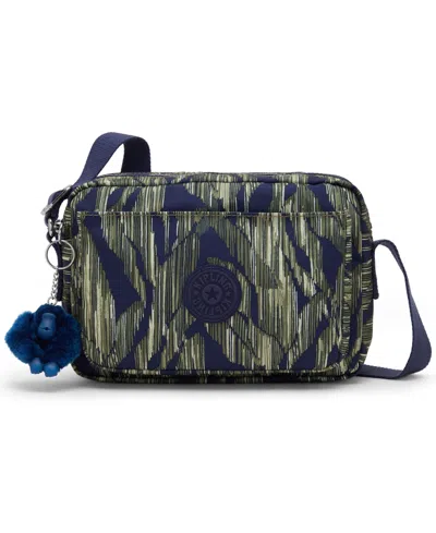 Kipling Abanu Medium Crossbody Bag In Striped Grasses