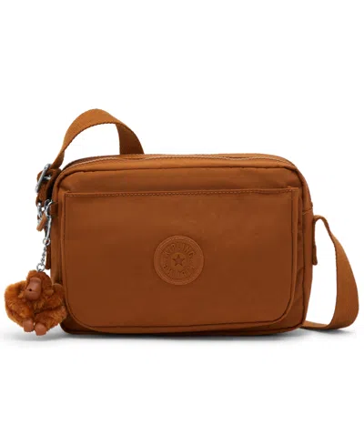 Kipling Abanu Medium Crossbody Bag In Stylish Mokka