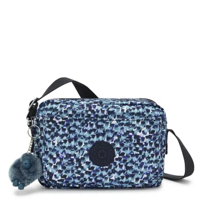 Kipling Abanu Medium Printed Crossbody Bag In Blue