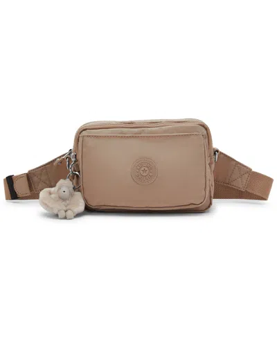 Kipling Abanu Multi Convertible Crossbody Bag In Tan Beige