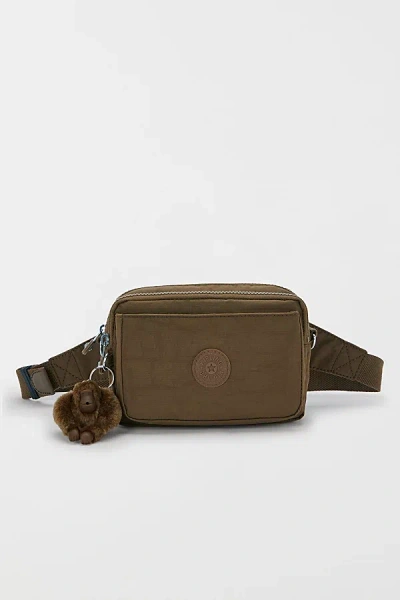 Kipling Abanu Nylon Multi Convertible Crossbody Bag In Smooth Khaki, Women's At Urban Outfitters