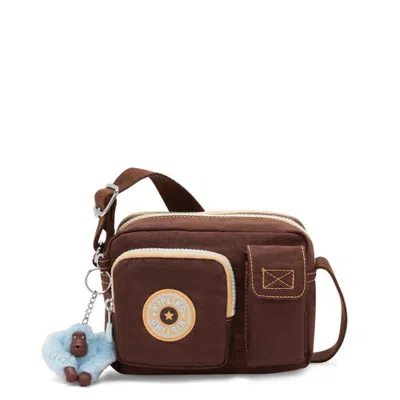 Kipling Abanu Small Crossbody Bag In Energy Brown