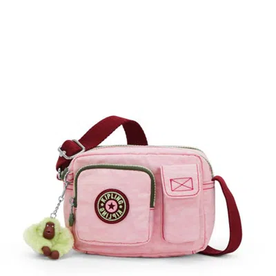 Kipling Abanu Small Crossbody Bag In Energy Pink