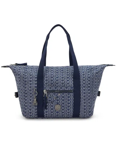 Kipling Art M Tote In Blue