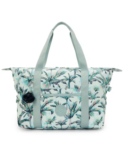 Kipling Art M Tote In Green