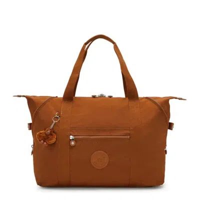 Kipling Art Medium Tote Bag In Stylish Mokka