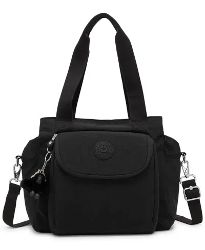 Kipling Art Medium Tote Bag In Tiny Black Noir