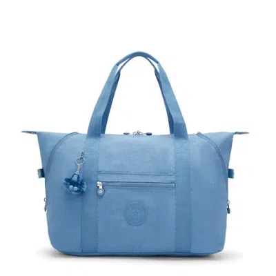 Kipling Art Medium Tote Bag In Vintage Blue