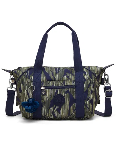 Kipling Art Mini Handbag In Striped Grasses