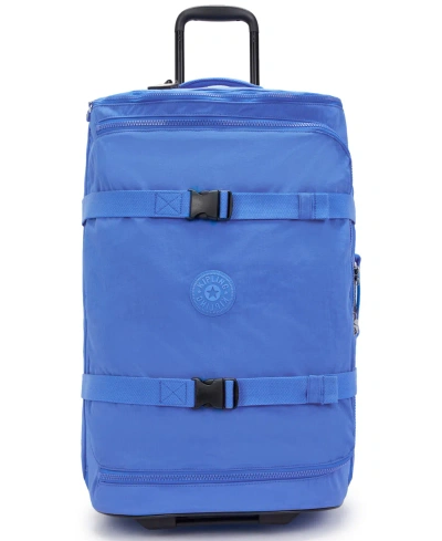 Kipling Aviana Medium Rolling Carry-on Luggage In Havana Blue